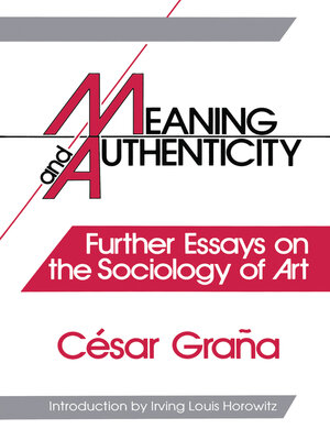 cover image of Meaning and Authenticity